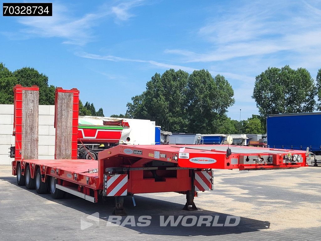 Goldhofer STZ 4 L A STZ-L4 4 axles Extendable 600cm 3xSteering 1x Lift Ramps