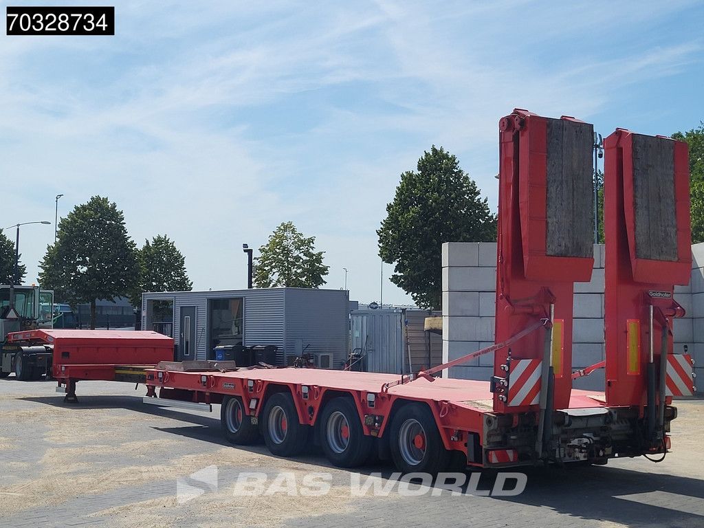 Goldhofer STZ 4 L A STZ-L4 4 axles Extendable 600cm 3xSteering 1x Lift Ramps
