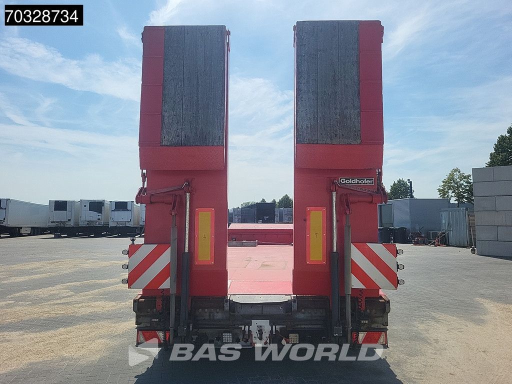 Goldhofer STZ 4 L A STZ-L4 4 axles Extendable 600cm 3xSteering 1x Lift Ramps
