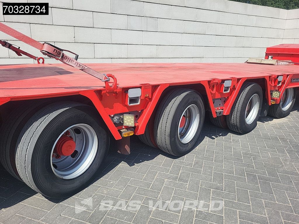 Goldhofer STZ 4 L A STZ-L4 4 axles Extendable 600cm 3xSteering 1x Lift Ramps