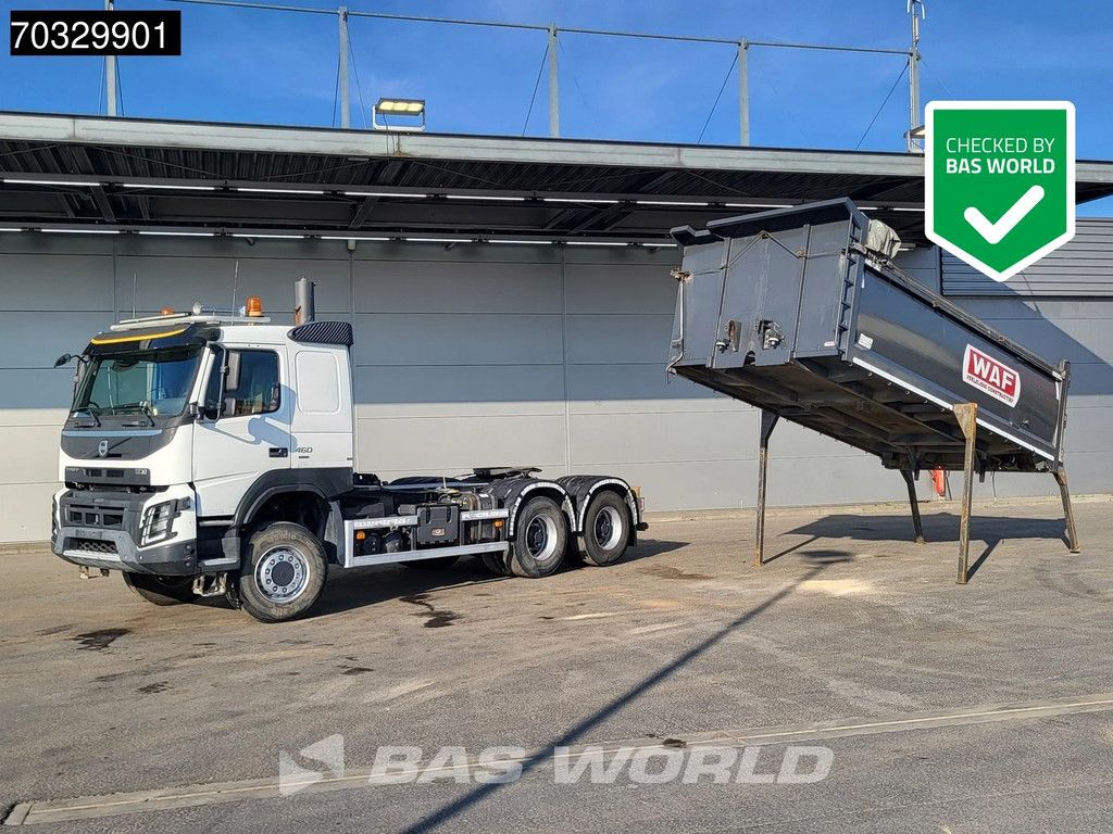 Volvo FM 460 6X6 Trekker Bakwagen Kipper Euro 6