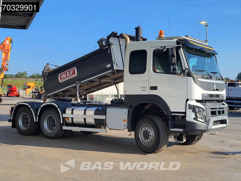 Volvo FM 460 6X6 Trekker Bakwagen Kipper Euro 6