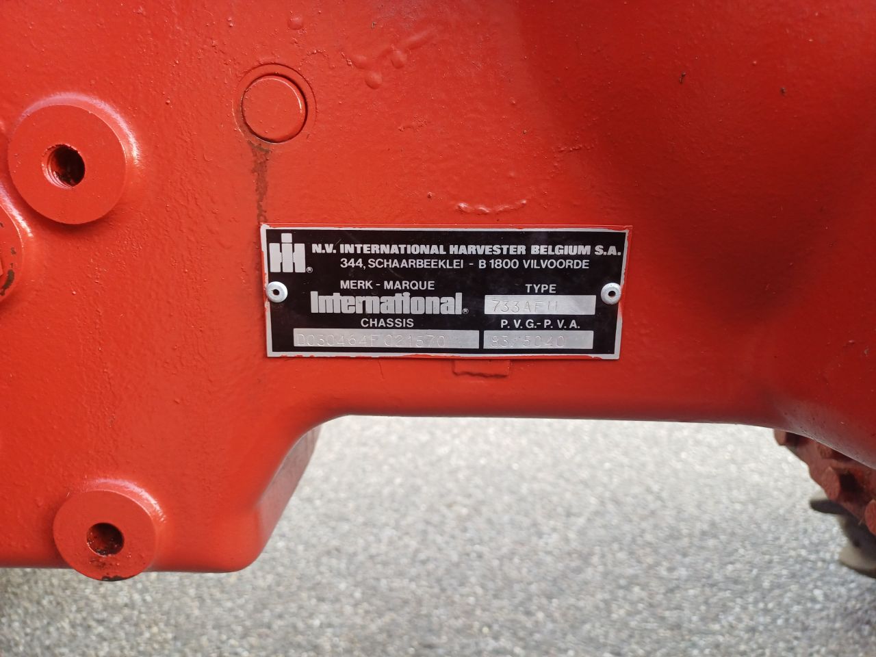 International 733 4X4