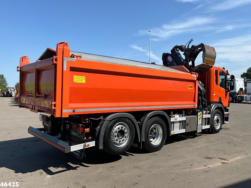 Scania P 320 HMF 14 Tonmeter Z-kraan Just 227.472 km!