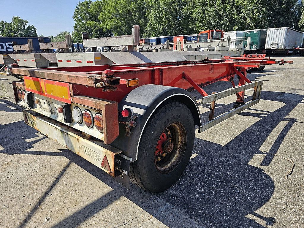 DAPA 20 FT CONTAINER 1 axle bpw drum
