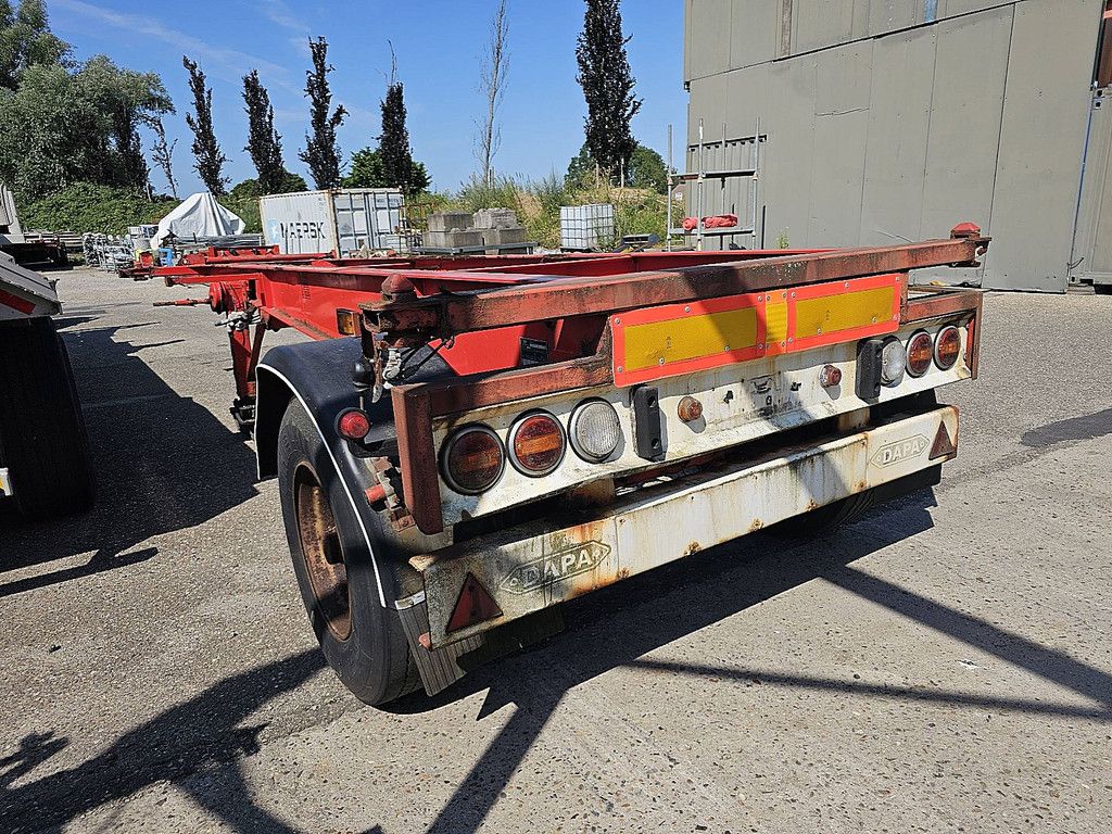 DAPA 20 FT CONTAINER 1 axle bpw drum