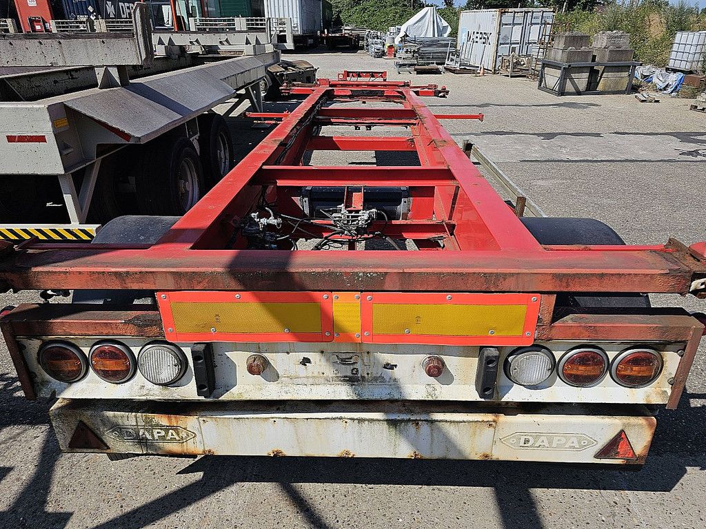 DAPA 20 FT CONTAINER 1 axle bpw drum