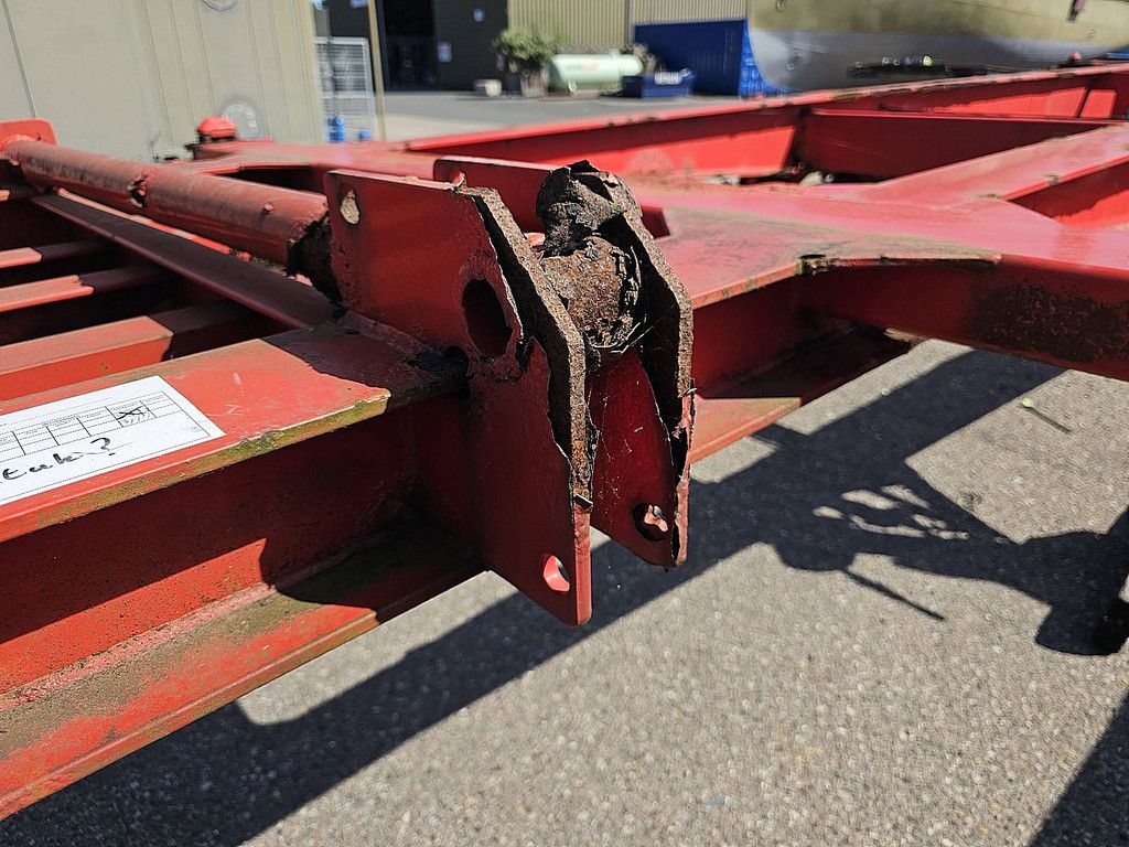 DAPA 20 FT CONTAINER 1 axle bpw drum
