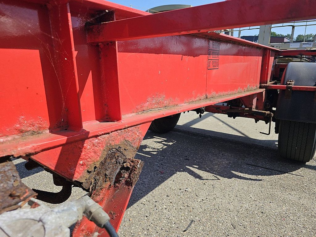DAPA 20 FT CONTAINER 1 axle bpw drum
