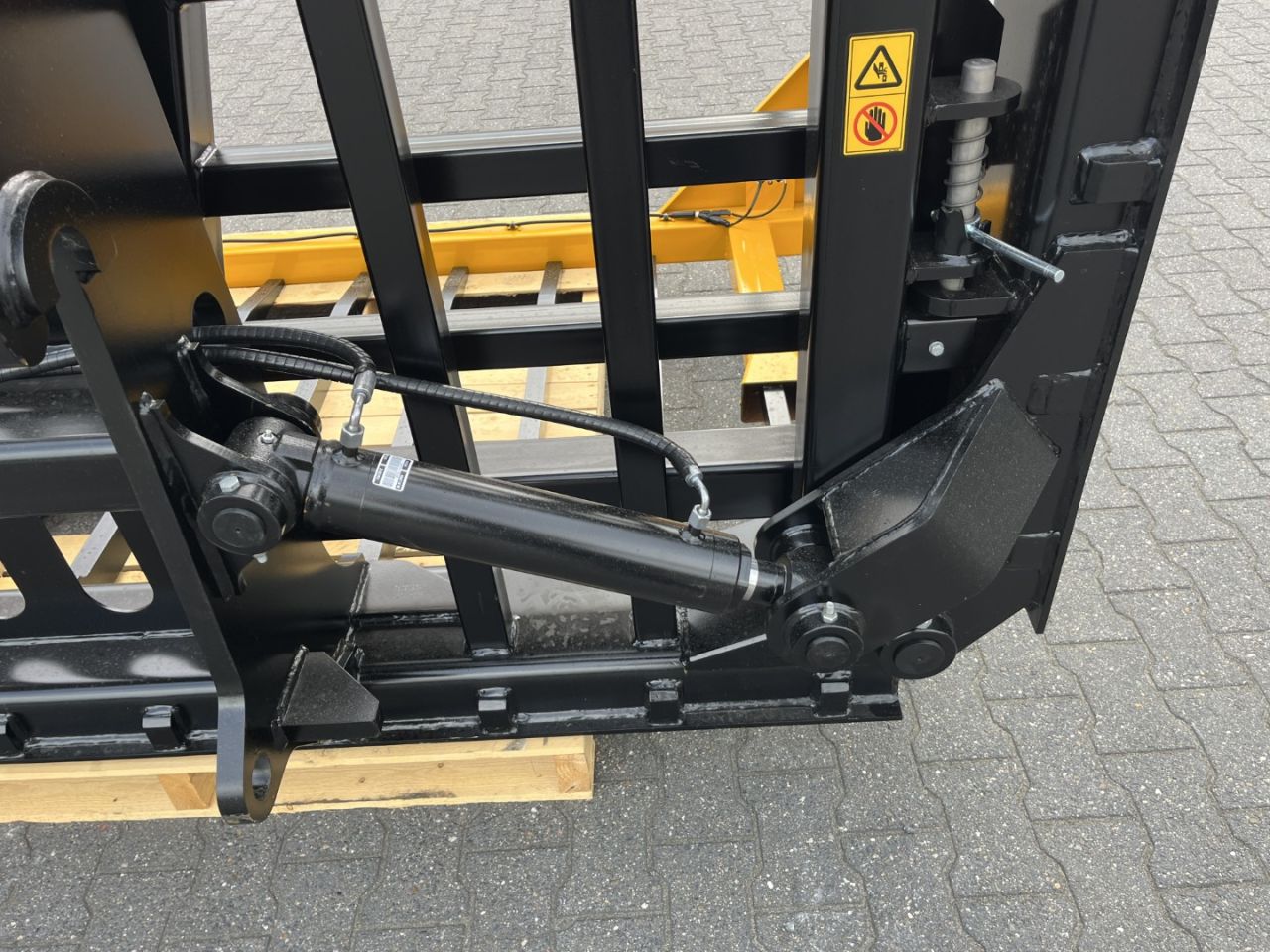 Silagevork / grasvork hydraulisch opklapbaar shovel