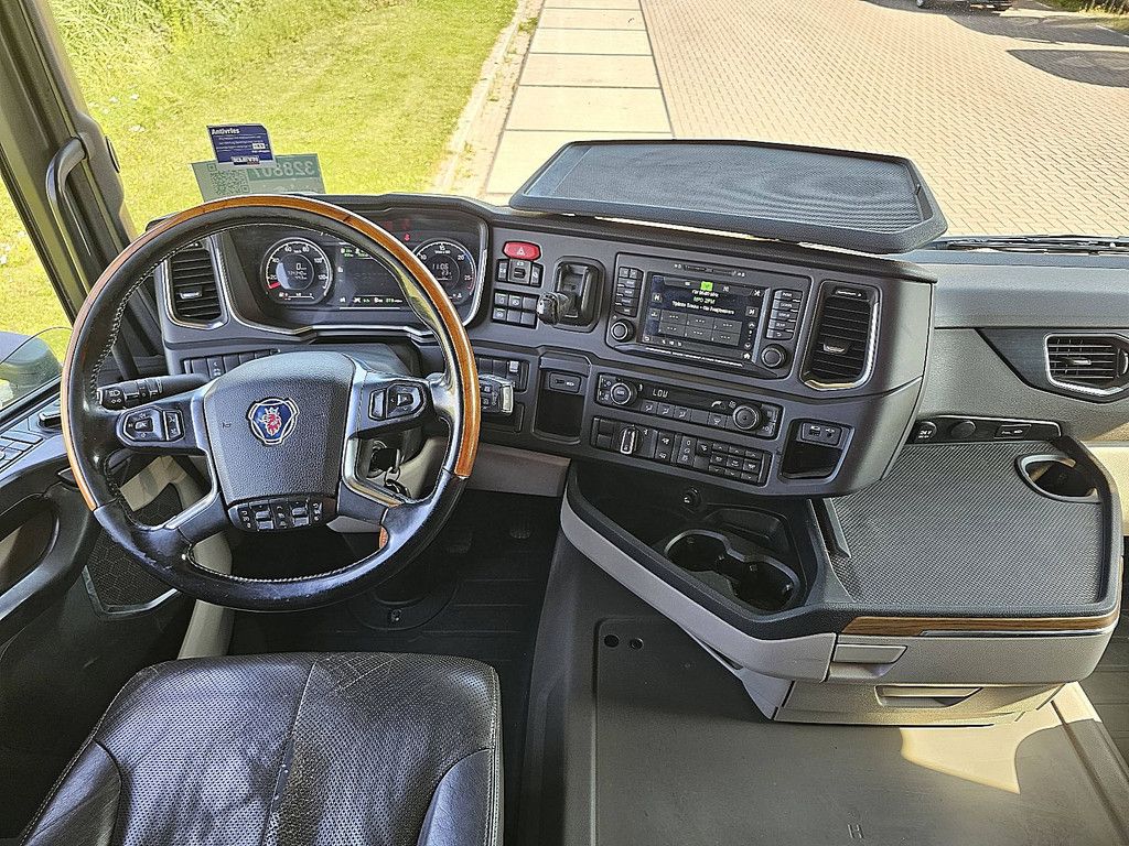 SCANIA R500 retarder leather