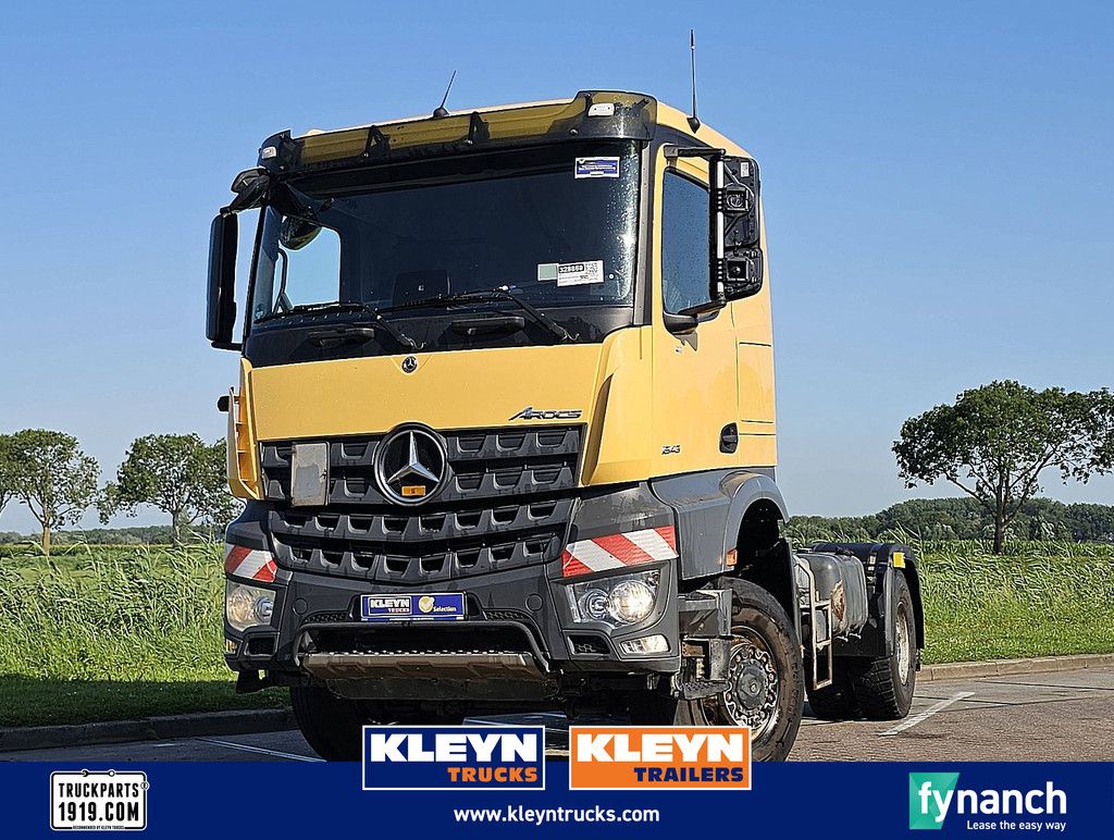MERCEDES-BENZ AROCS 2043 AS steel suspension