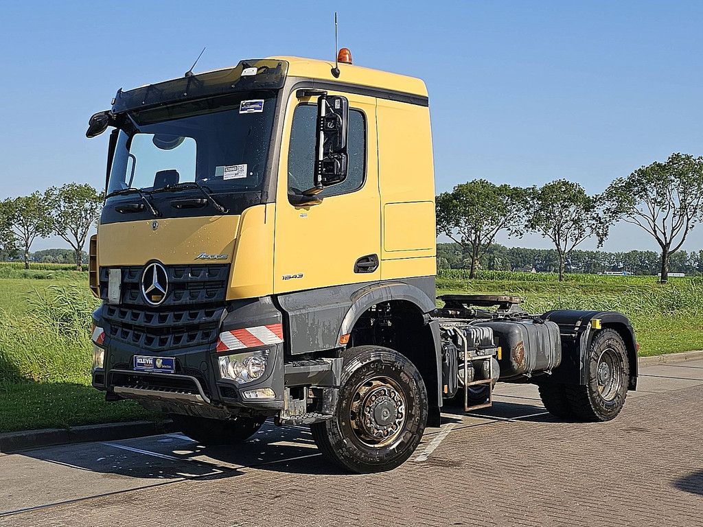 MERCEDES-BENZ AROCS 2043 AS steel suspension