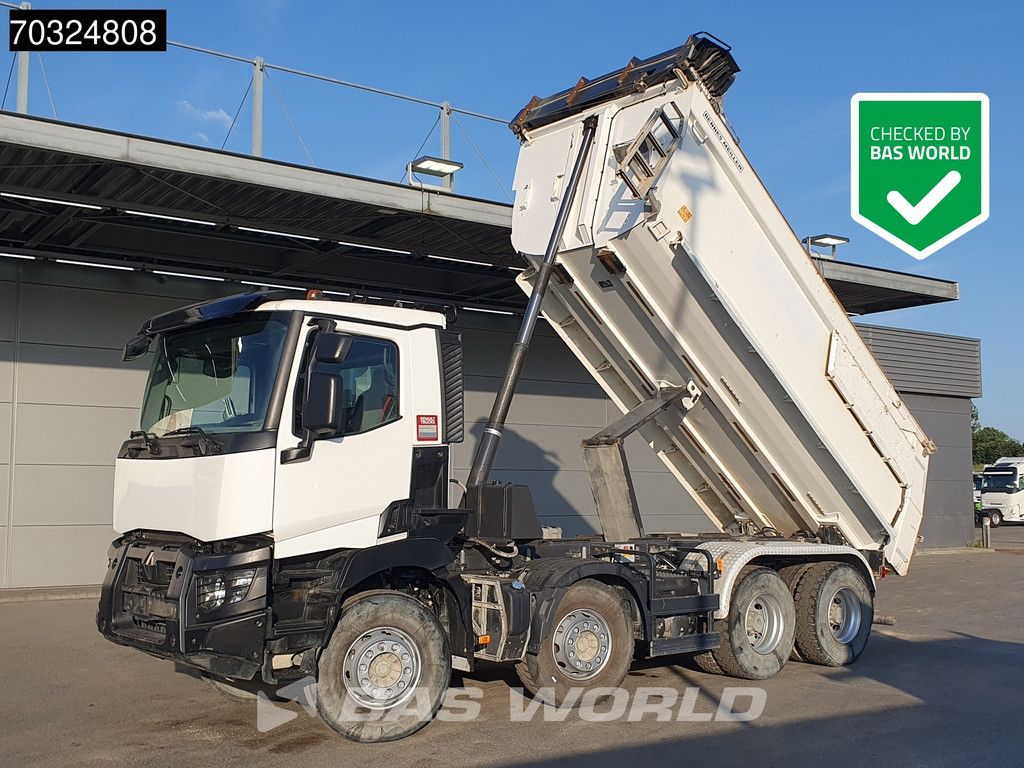 Renault C 460 8X4 Full Steel Big-Axle Meiller Tipper Euro 6