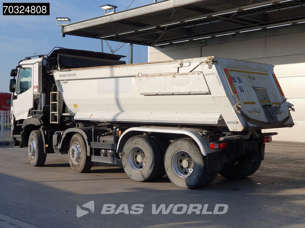 Renault C 460 8X4 Full Steel Big-Axle Meiller Tipper Euro 6