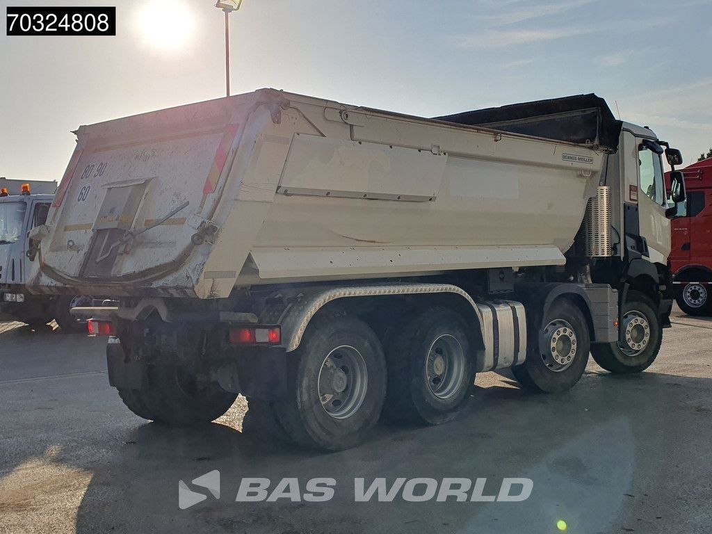 Renault C 460 8X4 Full Steel Big-Axle Meiller Tipper Euro 6