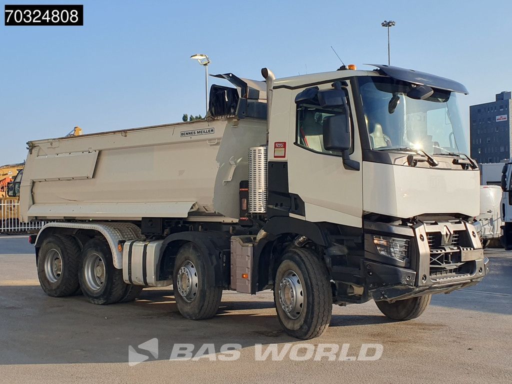 Renault C 460 8X4 Full Steel Big-Axle Meiller Tipper Euro 6