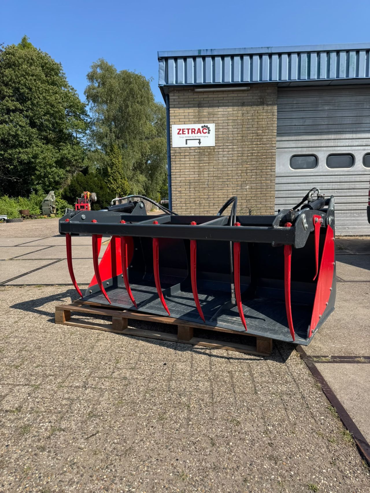 Grondbak Grijpbak grijper 180 cm EURO Multibak Pelikaanbak