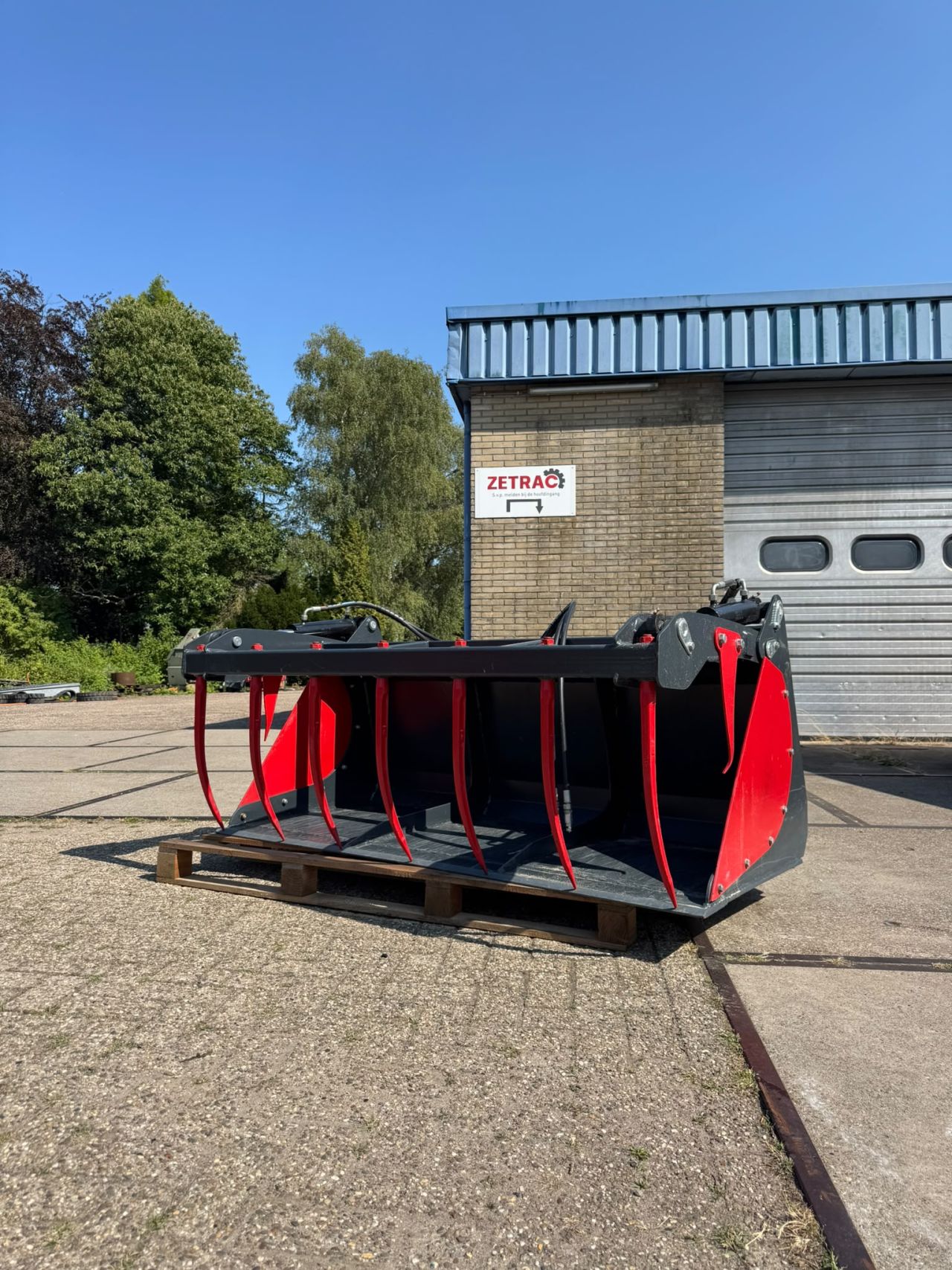 Grondbak Grijpbak grijper 180 cm EURO Multibak Pelikaanbak
