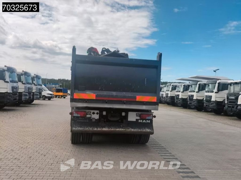 MAN TGS TGS 33.360 6X6 Palfinger Q170Z95TR Crane Kran Full Steel Tipper Euro 5