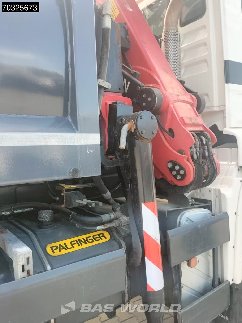 MAN TGS TGS 33.360 6X6 Palfinger Q170Z95TR Crane Kran Full Steel Tipper Euro 5