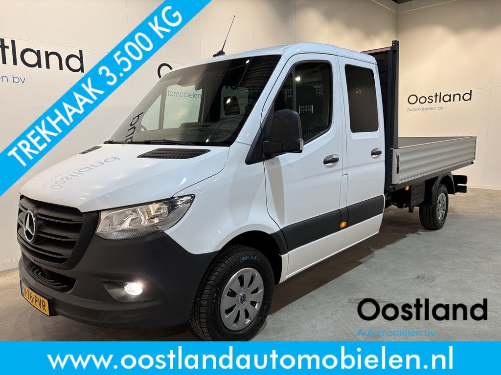 Mercedes-Benz Sprinter 317 CDI L3 Open Laadbak / Trekhaak 3.500 KG / Airco / Mbux / Navigatie / 42.800 KM !!