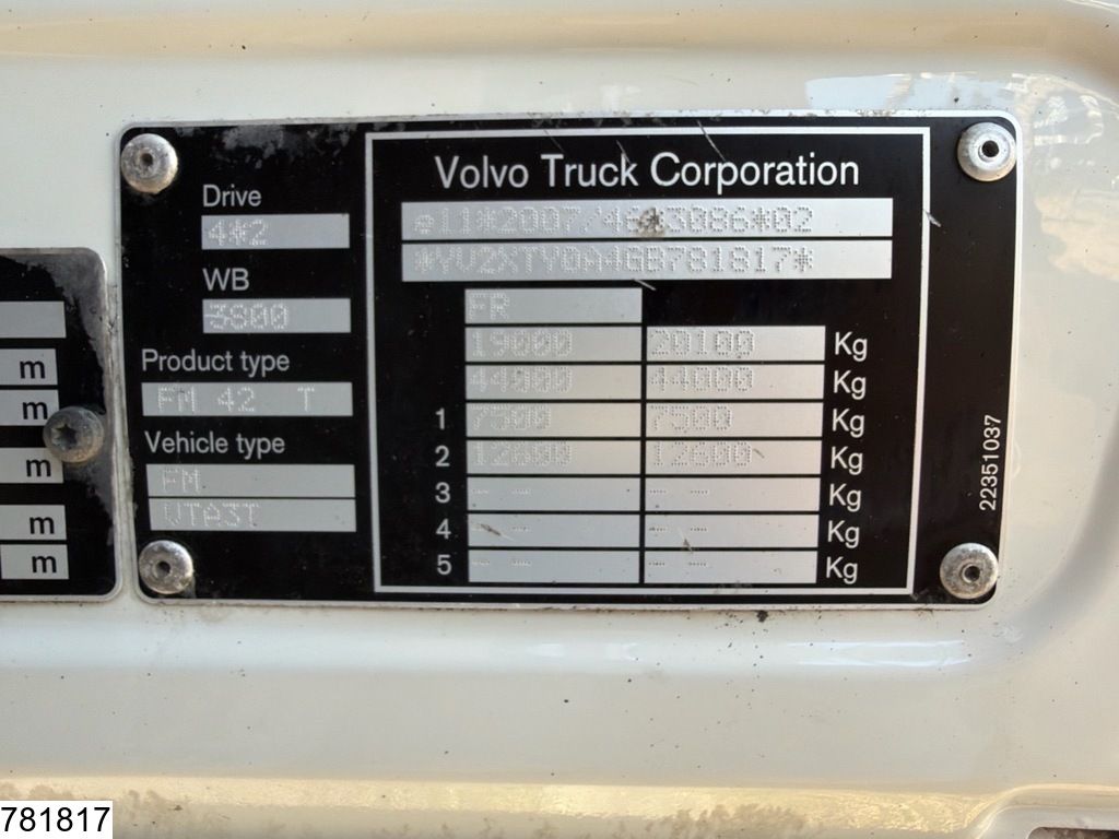 Volvo FM 460 4x2, EURO 6, Combi, Lohr, Multilohr