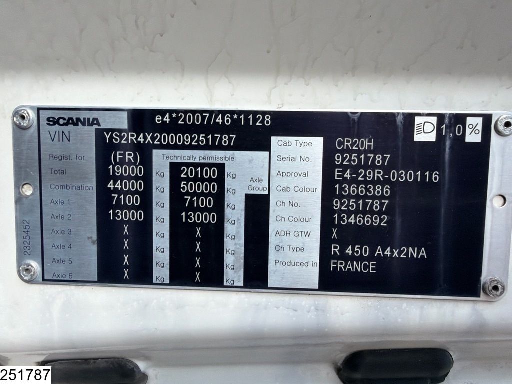 Scania R 450 EURO 6, Retarder
