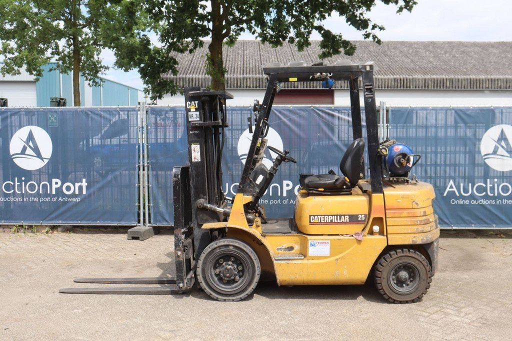 Heftruck Caterpillar GP25 LPG 2500kg 1997