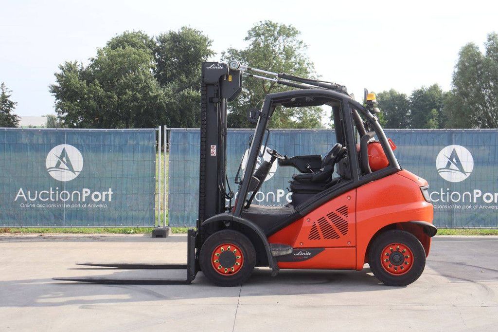 Linde H40T-02 LPG Forklift 4000kg 2015
