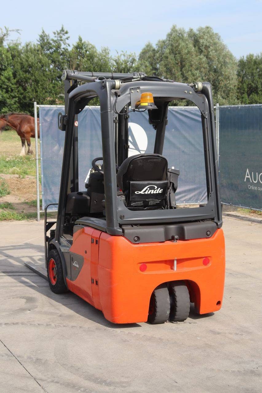 Linde E16C-02 Electric Forklift 1600kg 4.0m 2017