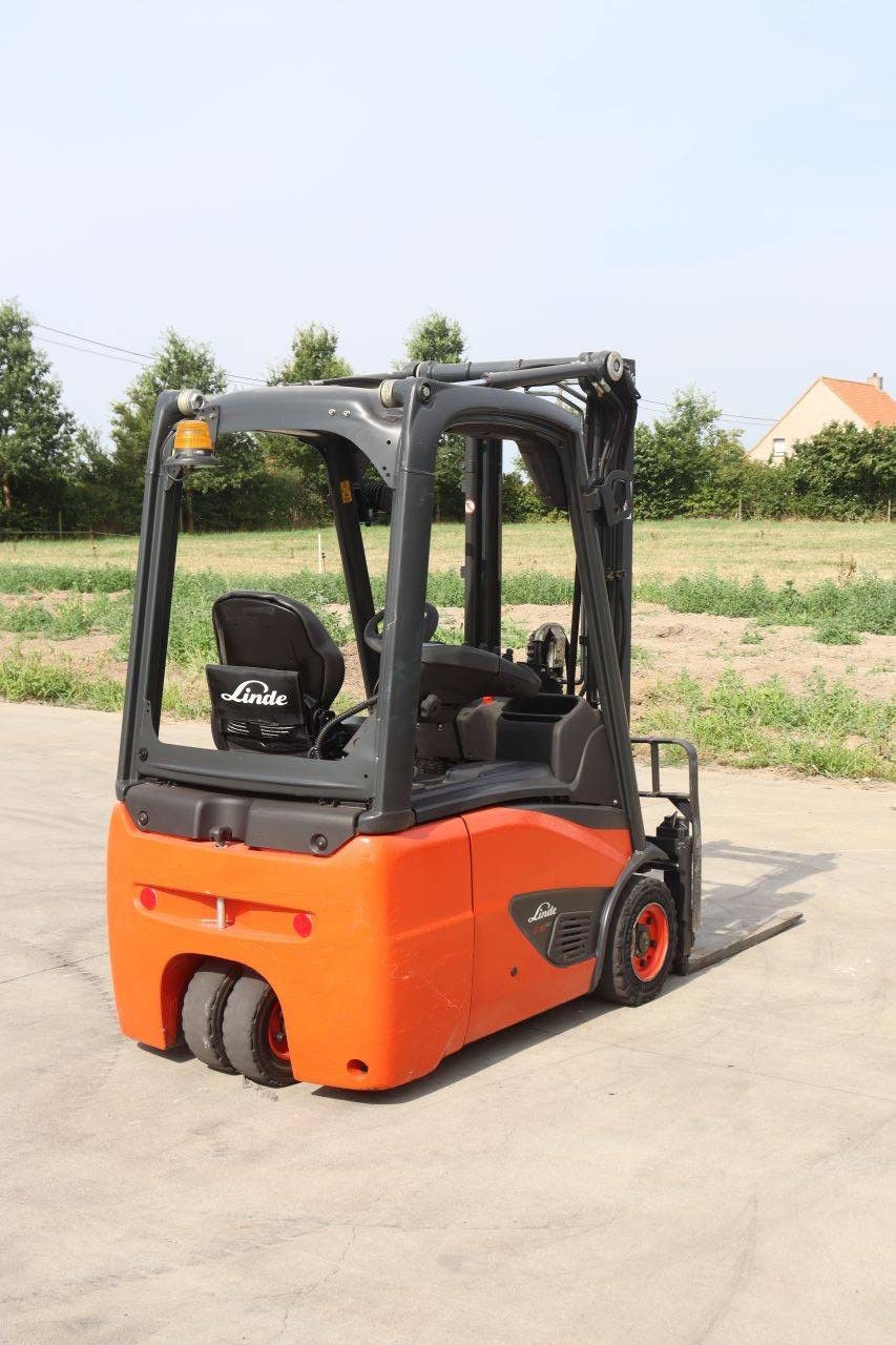 Linde E16C-02 Electric Forklift 1600kg 4.0m 2017