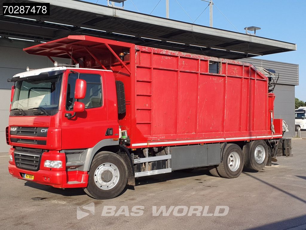 DAF CF CF85.460 6X4 HIAB 120ST 96 Crane Steering Axle Euro 5