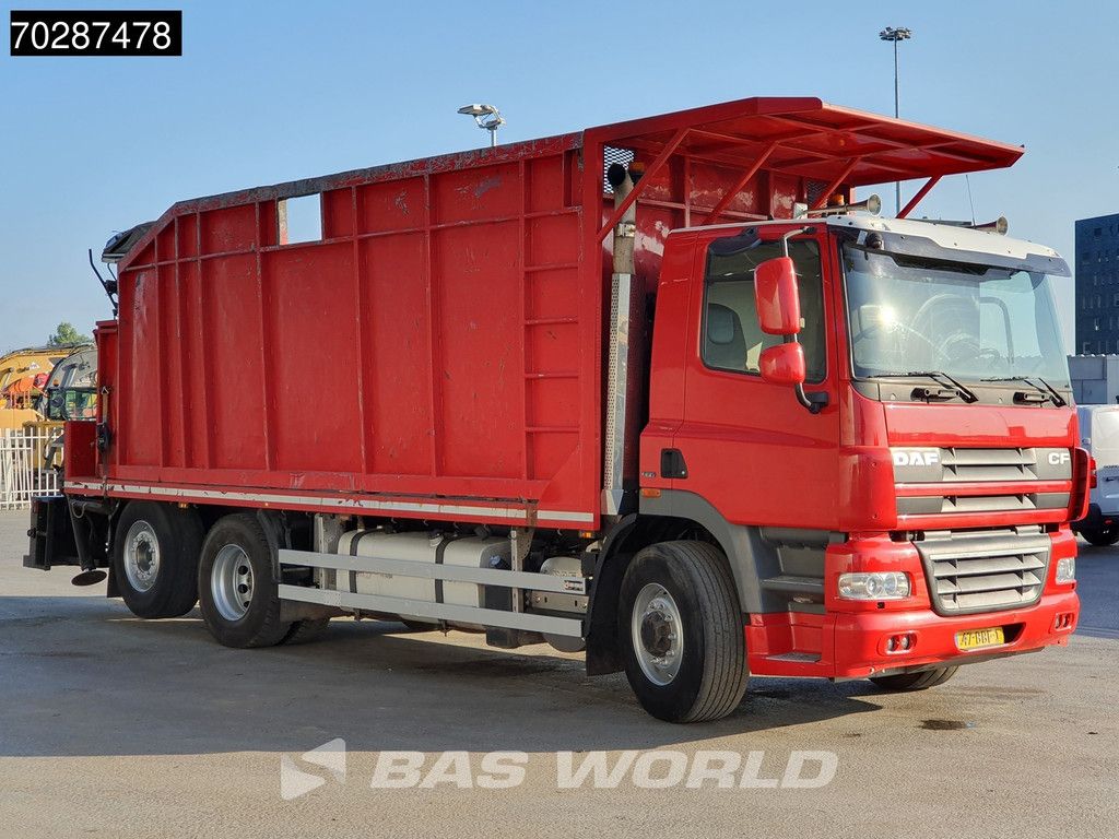 DAF CF CF85.460 6X4 HIAB 120ST 96 Crane Steering Axle Euro 5