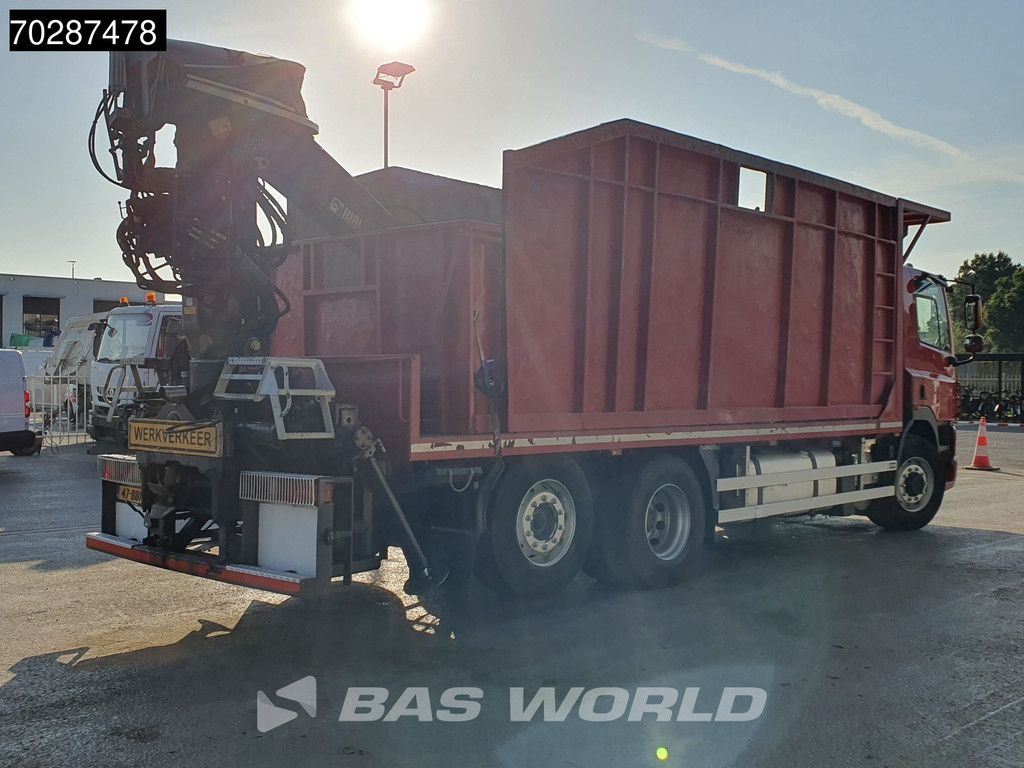 DAF CF CF85.460 6X4 HIAB 120ST 96 Crane Steering Axle Euro 5