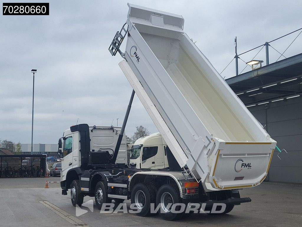 Volvo FMX 460 8X6 19m3 KH-Kipper VEB LED Big-axle Steelsuspension Euro 6