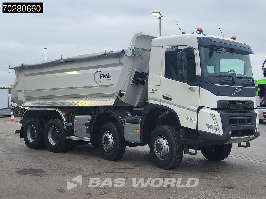 Volvo FMX 460 8X6 19m3 KH-Kipper VEB LED Big-axle Steelsuspension Euro 6
