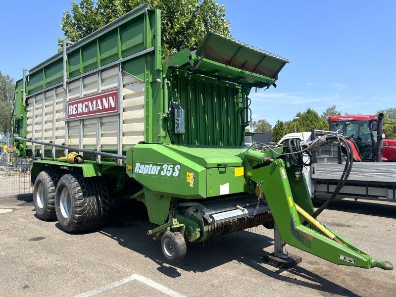 Bergmann Raptor 35 S mit K80-Untenanhängung und Nachlauflenkachse