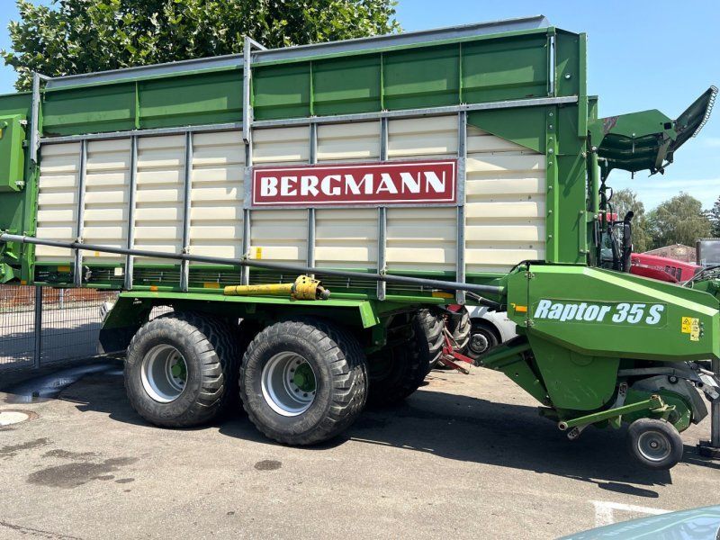 Bergmann Raptor 35 S mit K80-Untenanhängung und Nachlauflenkachse