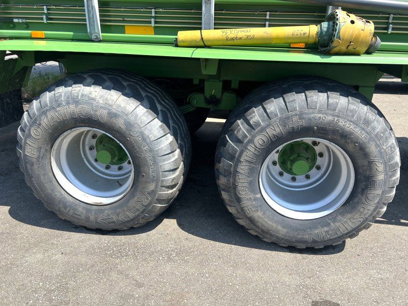 Bergmann Raptor 35 S mit K80-Untenanhängung und Nachlauflenkachse