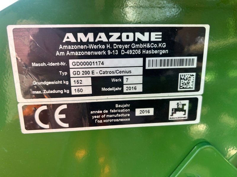 Amazone Catros 3001