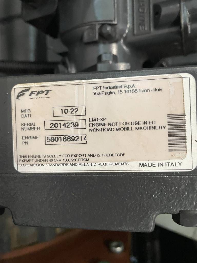 Iveco NEF67TM4 - 190kVA Used Generator - DPX-12666