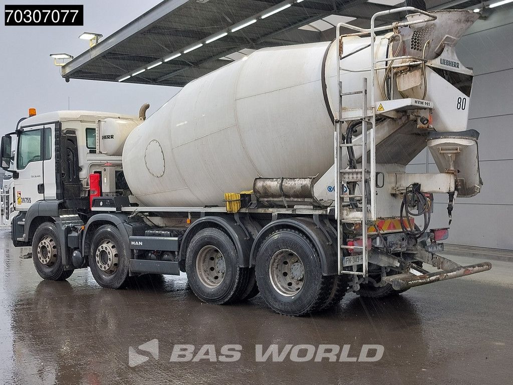 MAN TGS 32.420 8X4 9m3 Liebherr mixer CONCRETE INSIDE! Steelsuspension Automatic Euro 6