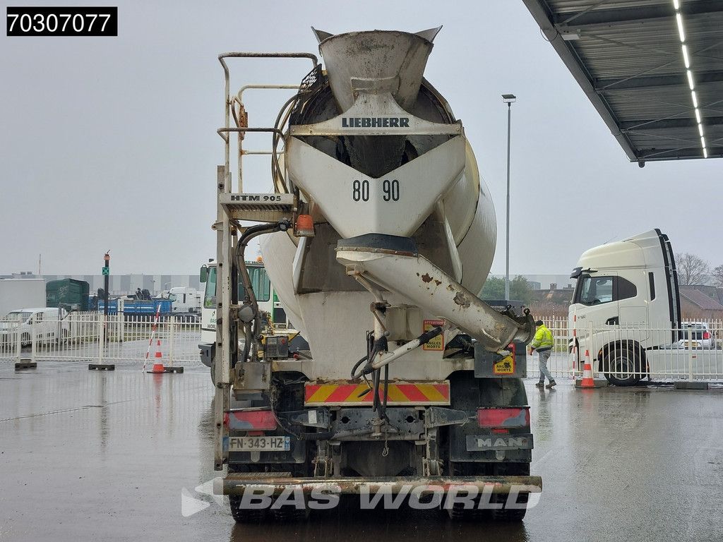 MAN TGS 32.420 8X4 9m3 Liebherr mixer CONCRETE INSIDE! Steelsuspension Automatic Euro 6