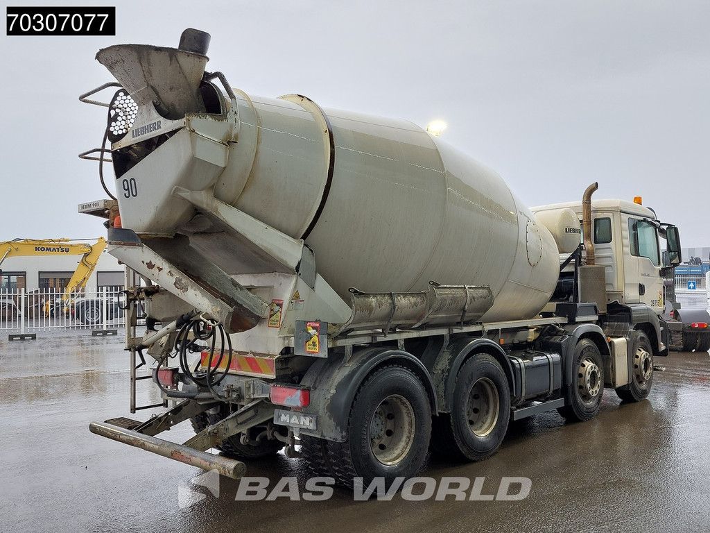MAN TGS 32.420 8X4 9m3 Liebherr mixer CONCRETE INSIDE! Steelsuspension Automatic Euro 6