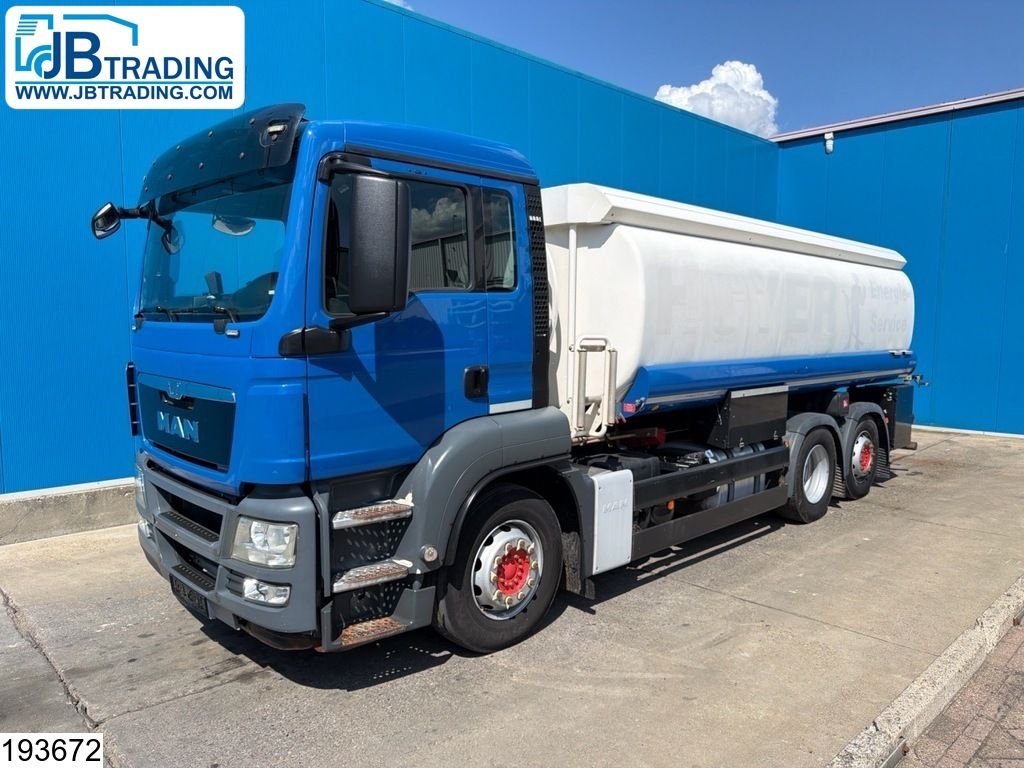 MAN TGS 26 400 Euro 5, PTO, 20,100 litres, 4-compartment