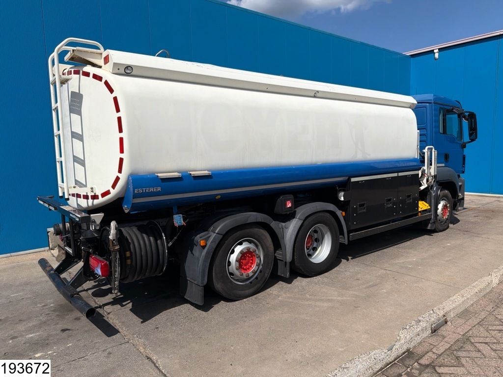 MAN TGS 26 400 Euro 5, PTO, 20,100 litres, 4-compartment