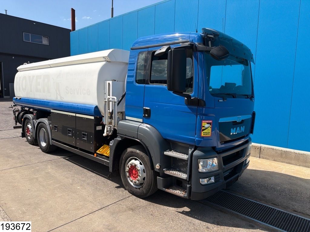 MAN TGS 26 400 Euro 5, PTO, 20,100 litres, 4-compartment