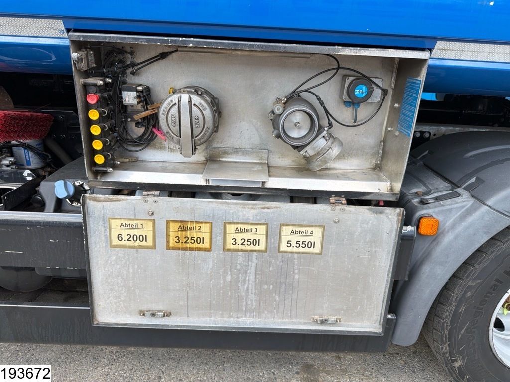 MAN TGS 26 400 Euro 5, PTO, 20,100 litres, 4-compartment