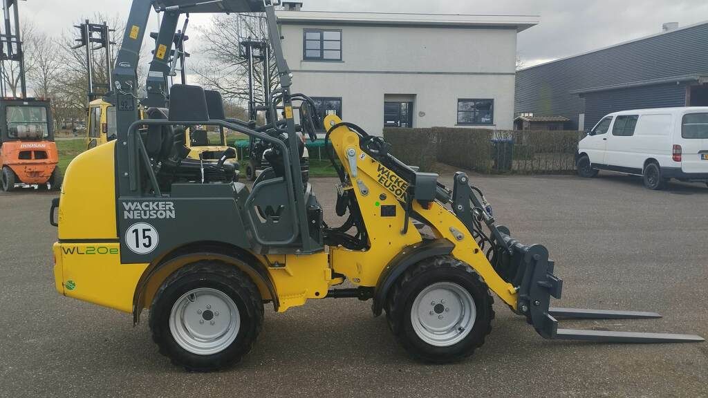 Promotie Wacker WL 20E Weidemann 1160E elek Shovel 2.4 ton bj 2021